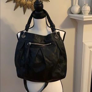 Coach large leather shoulder/ crossbody bag